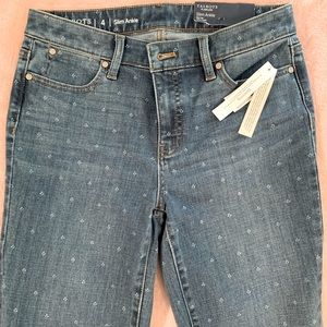 •NWT• Talbots Flawless Slim Ankle Jeans